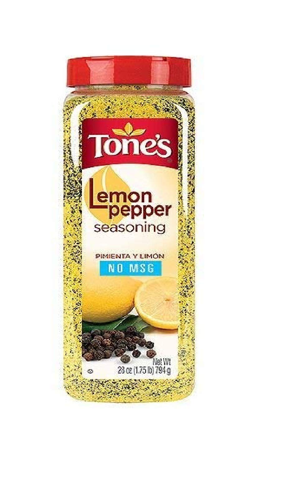 Tone's Lemon Pepper Blend - Flavorful Seasoning for Grilled Meats and Veggies (Grill Cooking Enthusiasts)
